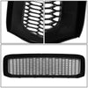 99-04 Ford F250 F350 F450 F550 Super Duty Front Grille - Badgeless Honeycomb Mesh - Black