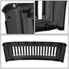 08-10 Ford F250-F550 Super Duty Front Grille - Badgeless Vertical Fence Style - Matte Black