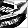 16-17 Honda Accord Sedan Front Grille - Honeycomb Mesh Style - Chrome