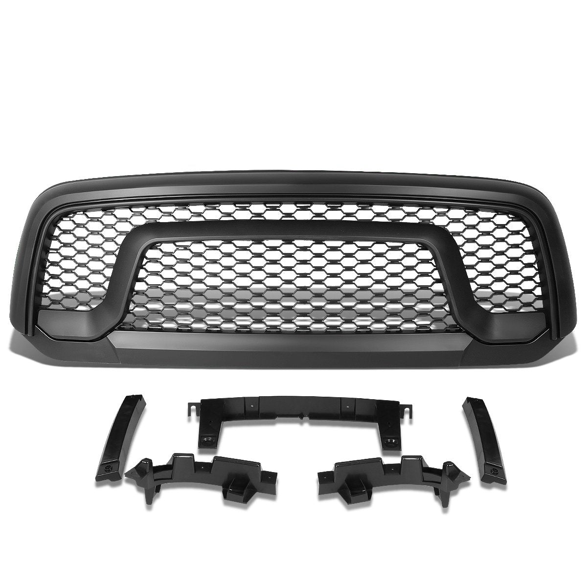 13-17 Ram 1500 Factory Style Front Grille - Honeycomb Mesh