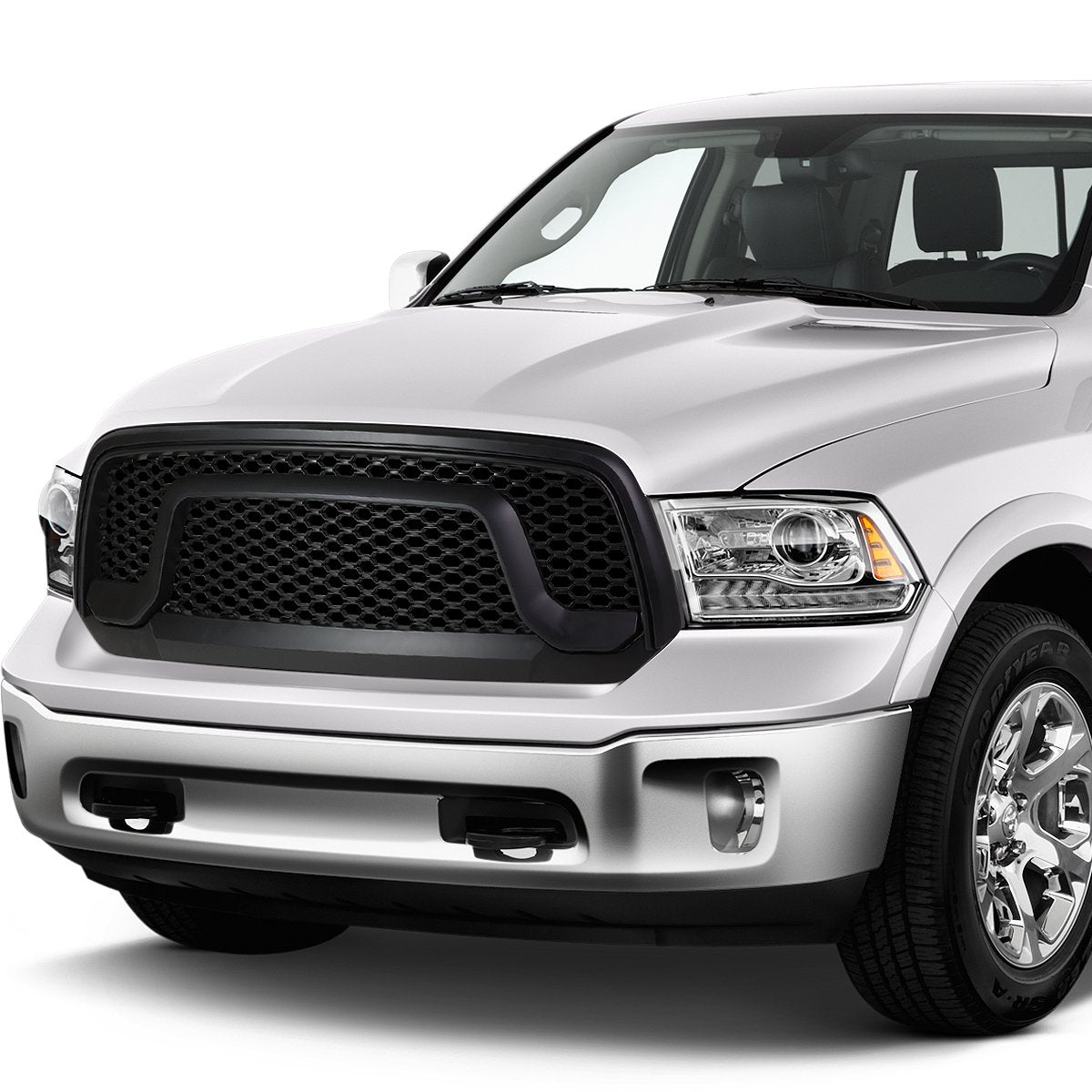 13-17 Ram 1500 Factory Style Front Grille - Honeycomb Mesh