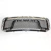 13-18 Ram 1500 Rebel Front Grille - Badgeless Honeycomb Mesh - Chrome