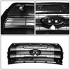 15-17 Ford F-150 Front Grille - Horizontal Fence Mesh - Matte Black