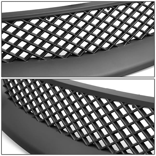 01-03 Honda Civic Grille avant - Badgeless Type-R Style - Noir