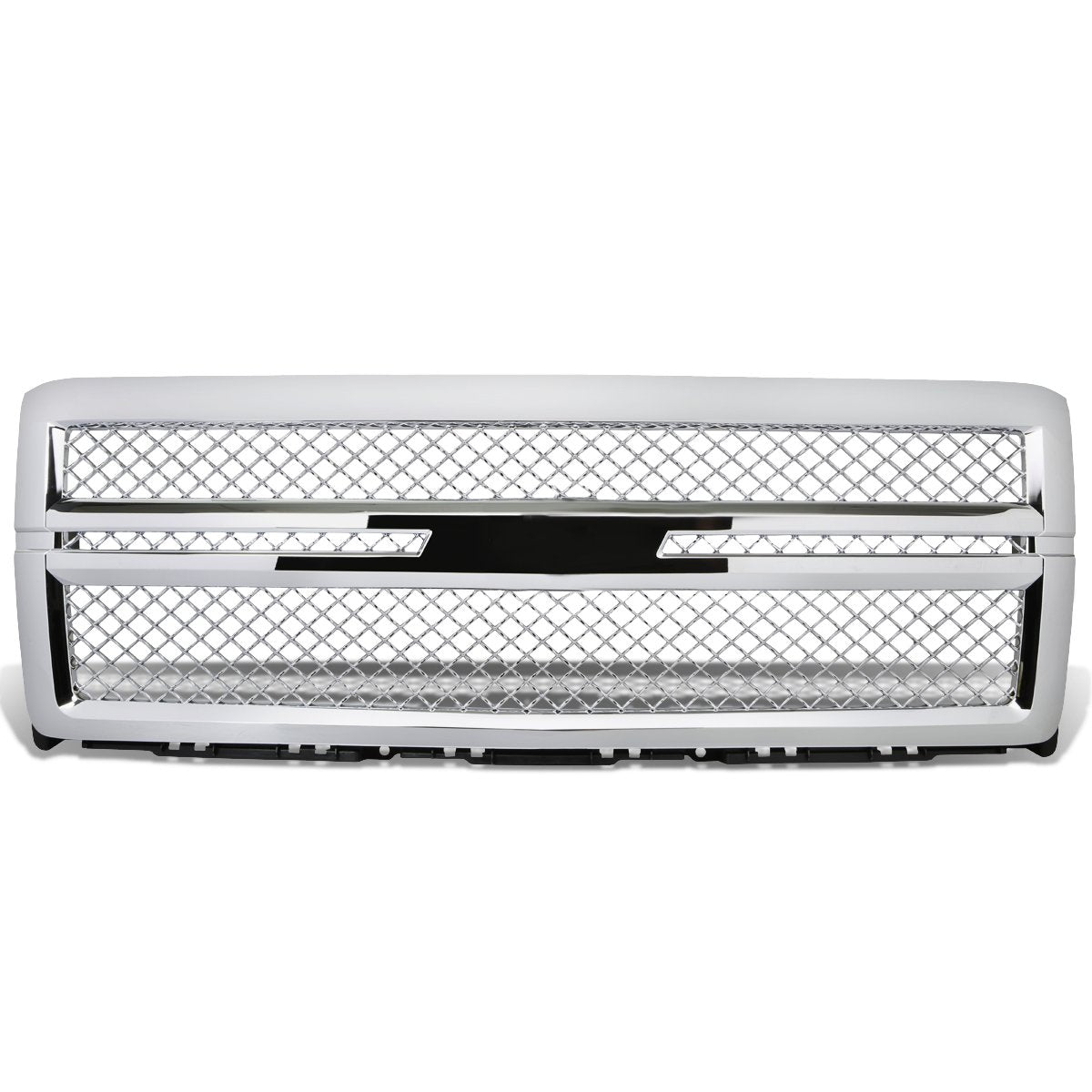 14-15 Chevy Silverado 1500 Front Grille - Diamond Mesh - Chrome