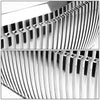 94-00 Chevy C/K 1500 2500 3500 Front Grille - Badgeless Vertical Fence Style - Chrome