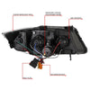 LED DRL Sequential Switchback Projector Headlights<br>06-08 BMW 323i 328i/Xi 335Xi, 2006 325Xi 330i/Xi