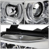 LED DRL U-Halo Sequential Switchback Projector Headlights<br>06-08 BMW 323i 328i/Xi 335Xi, 2006 325Xi 330i/Xi