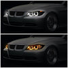 LED DRL U-Halo Sequential Switchback Projector Headlights<br>09-12 BMW 328i 335i 335d 323i, 2012 320i