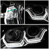 LED DRL U-Halo Sequential Switchback Projector Headlights<br>09-12 BMW 328i 335i 335d 323i, 2012 320i