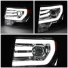 LED DRL Projector Headlights<br>09-14 Ford F-150