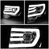 LED DRL Projector Headlights<br>09-14 Ford F-150