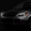 LED DRL Projector Headlights<br>13-16 Ford Escape