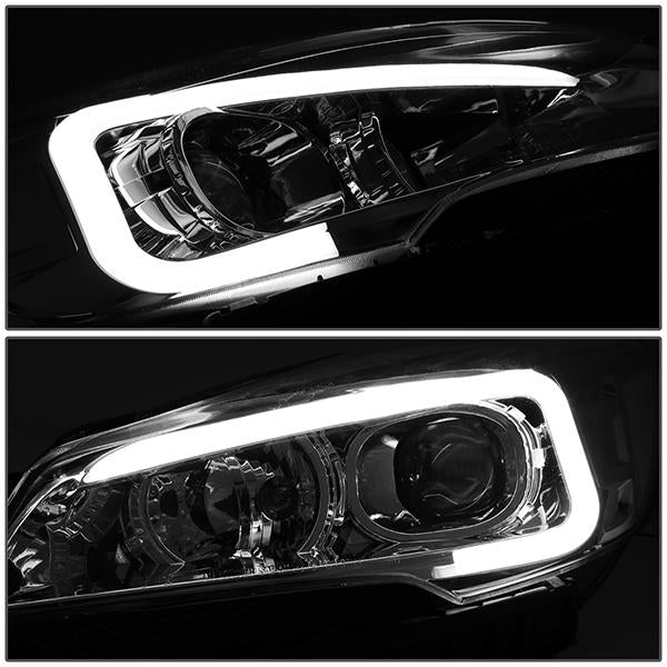 LED DRL Projector Headlights<br>13-16 Ford Escape