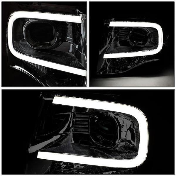 LED DRL Projector Headlights<br>07-14 Ford Expedition