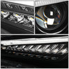 LED DRL Sequential Projector Headlights<br>13-19 Scion FRS Toyota 86 Subaru BRZ