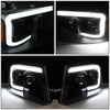 LED DRL Projector Headlights<br>04-08 Ford F-150, 06-08 Lincoln Mark LT