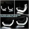 LED DRL Sequential Projector Headlights<br>07-10 BMW 328i 335i / Xi / xDrive