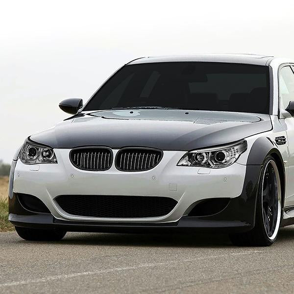 LED DRL U-Halo Sequential Projector Headlights<br>04-07 BMW 525i 530i, 06-07 525Xi 530Xi 550i