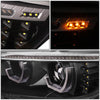 LED DRL U-Halo Sequential Projector Headlights<br>07-10 BMW 328i 335i / Xi / xDrive