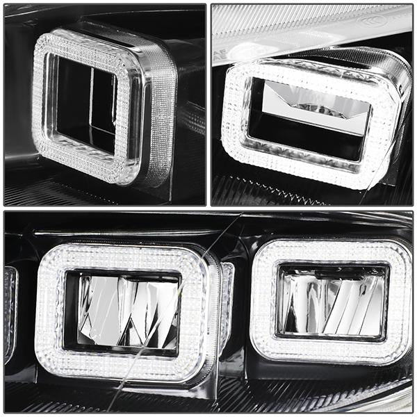 LED DRL Halo Sequential Headlights<br>03-05 Mazda 6