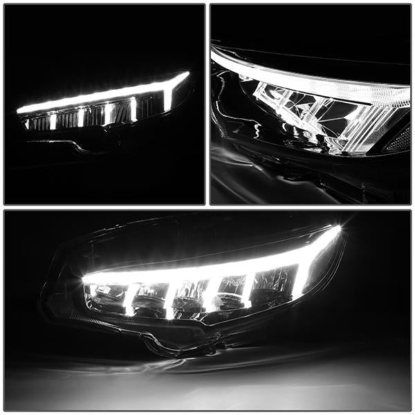 LED DRL Sequential Headlights<br>16-18 Honda Civic