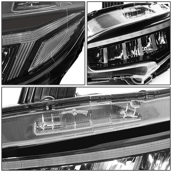 LED DRL Sequential Headlights<br>16-18 Honda Civic