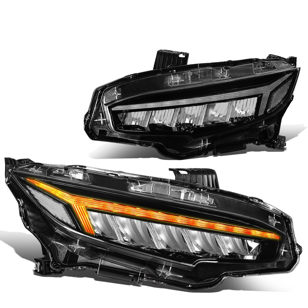 LED DRL Sequential Headlights<br>16-18 Honda Civic