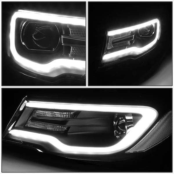 LED DRL Projector Headlights<br>17-21 Jeep Compass MP