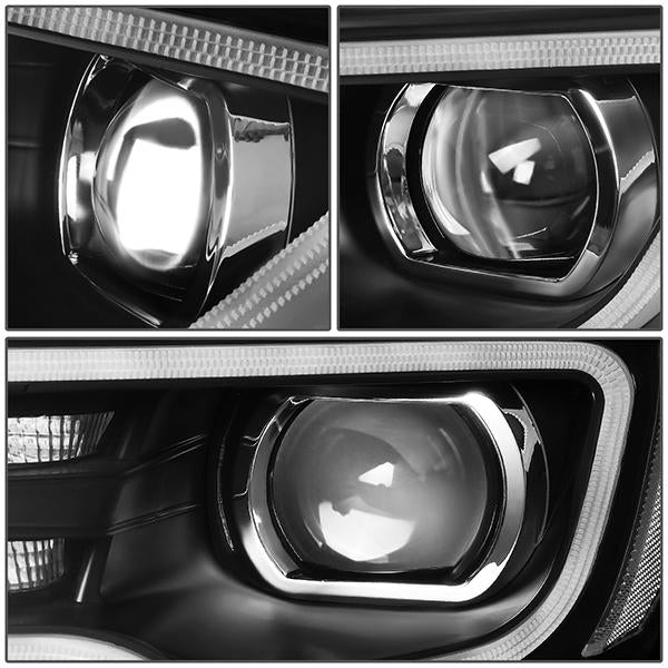 LED DRL Projector Headlights<br>17-21 Jeep Compass MP