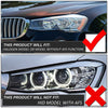 LED DRL Halo Sequential Projector Headlights <br>15-18 BMW X3 / X4