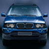 LED DRL Halo Projector Headlights<br>00-03 BMW X5