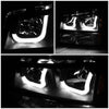 LED DRL Halo Headlights<br>03-06 Chevy Avalanche Silverado 1500-3500