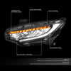 LED DRL Sequential Headlights<br>16-18 Honda Civic