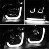 LED DRL Halo Headlights<br>03-06 Chevy Avalanche Silverado 1500-3500