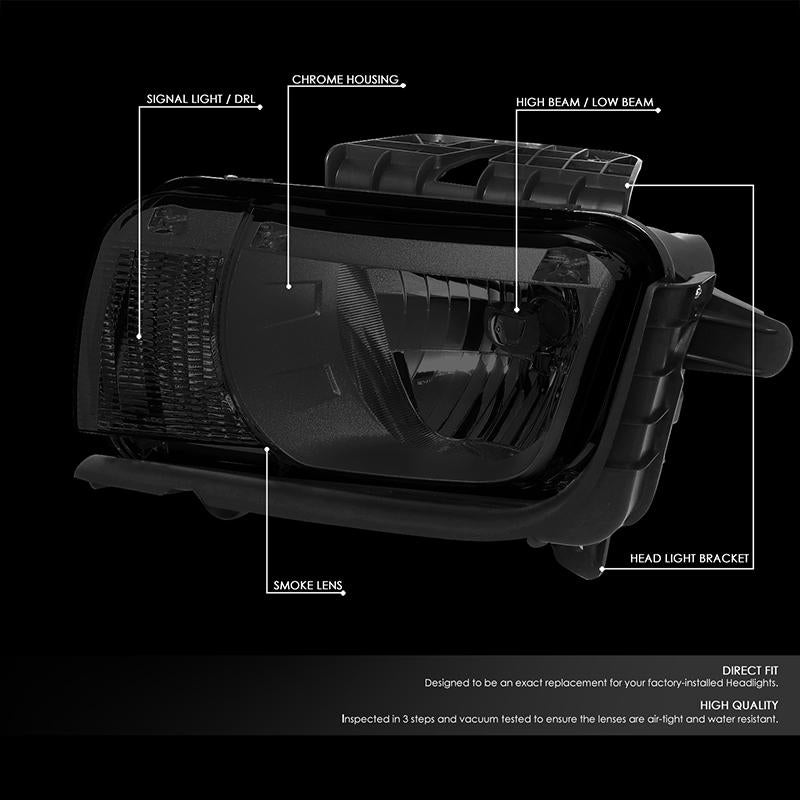 Factory Style Headlightss<br>10-13 Chevy Camaro