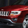 LED DRL Projector Headlights<br>11-17 Jeep Compass MK