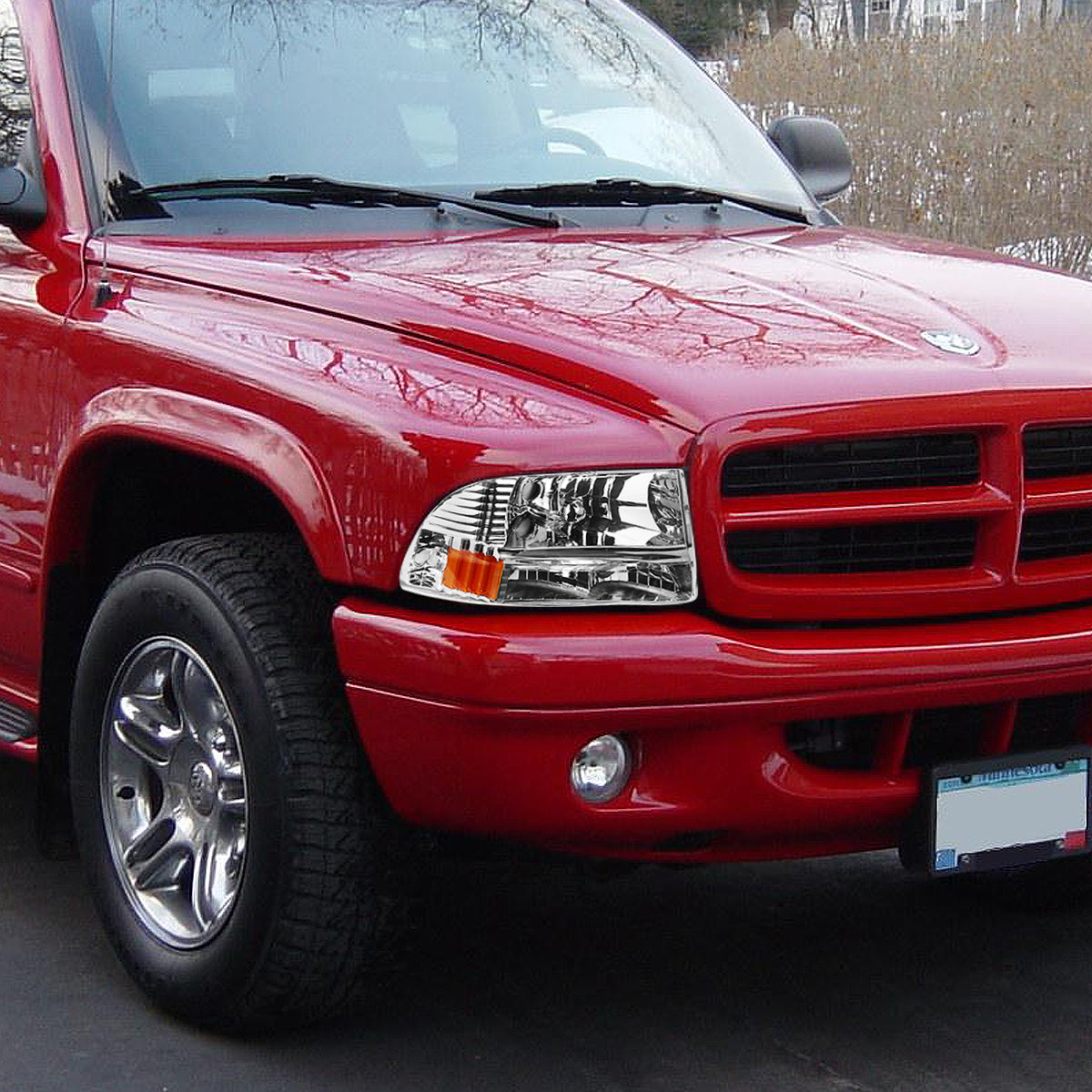 Factory Style Headlightss<br>97-04 Dodge Dakota, 98-04 Durango