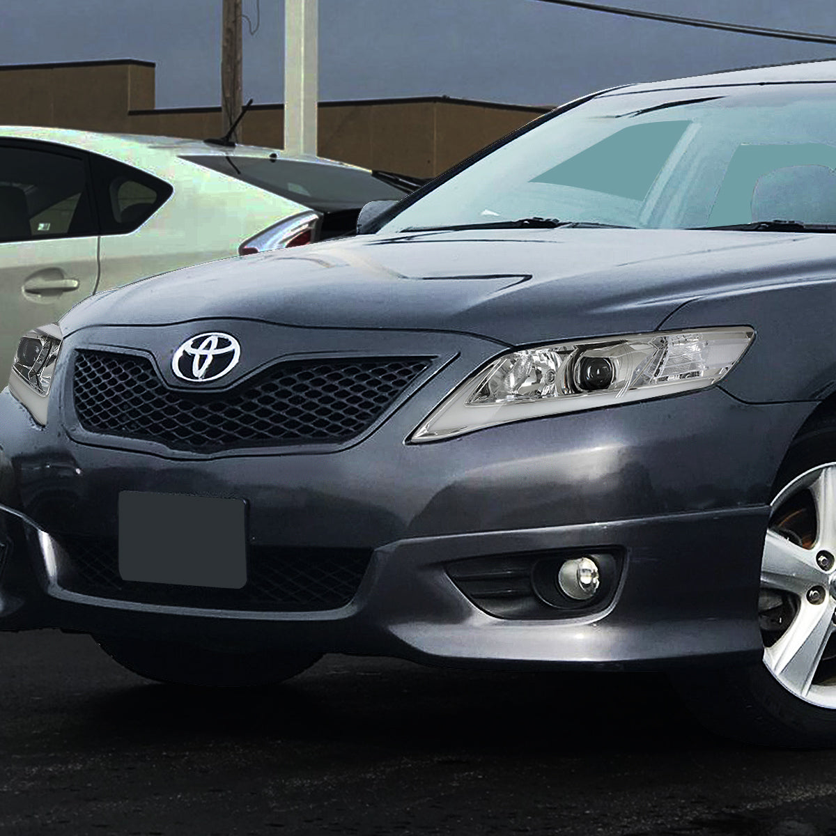 LED DRL Halo Sequential Projector Headlights<br>10-11 Toyota Camry