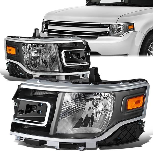 Factory Style Headlightss<br>13-19 Ford Flex