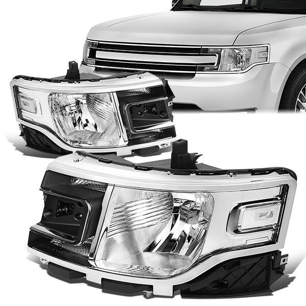 Factory Style Headlightss<br>13-19 Ford Flex