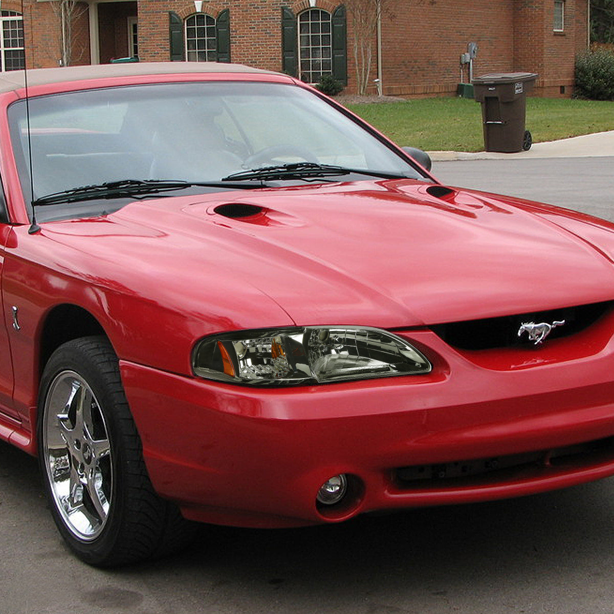 Factory Style Headlightss<br>94-98 Ford Mustang