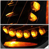 LED DRL Halo Projector Headlights<br>05-17 Freightliner Columbia, 2004 Columbia