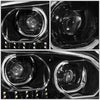 LED DRL Halo Projector Headlights<br>08-19 Kenworth T170 T270 T370 T660