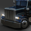 LED DRL Halo Projector Headlights<br>81-19 Kenworth W900 Western Star 4800