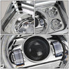 LED DRL Halo Projector Headlights<br>81-19 Kenworth W900 Western Star 4800