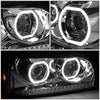 LED DRL Halo Sequential Projector Headlights<br>96-10 Freightliner Century