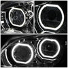 LED DRL Halo Sequential Projector Headlights<br>13-21 Kenworth T680