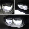 LED DRL Halo Projector Headlights<br>08-14 Dodge Challenger