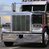 LED DRL Halo Sequential Projector Headlights<br>81-88 Peterbilt 359, 87-07 379, 08-21 389